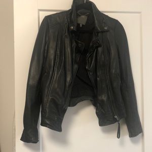 Leather jacket